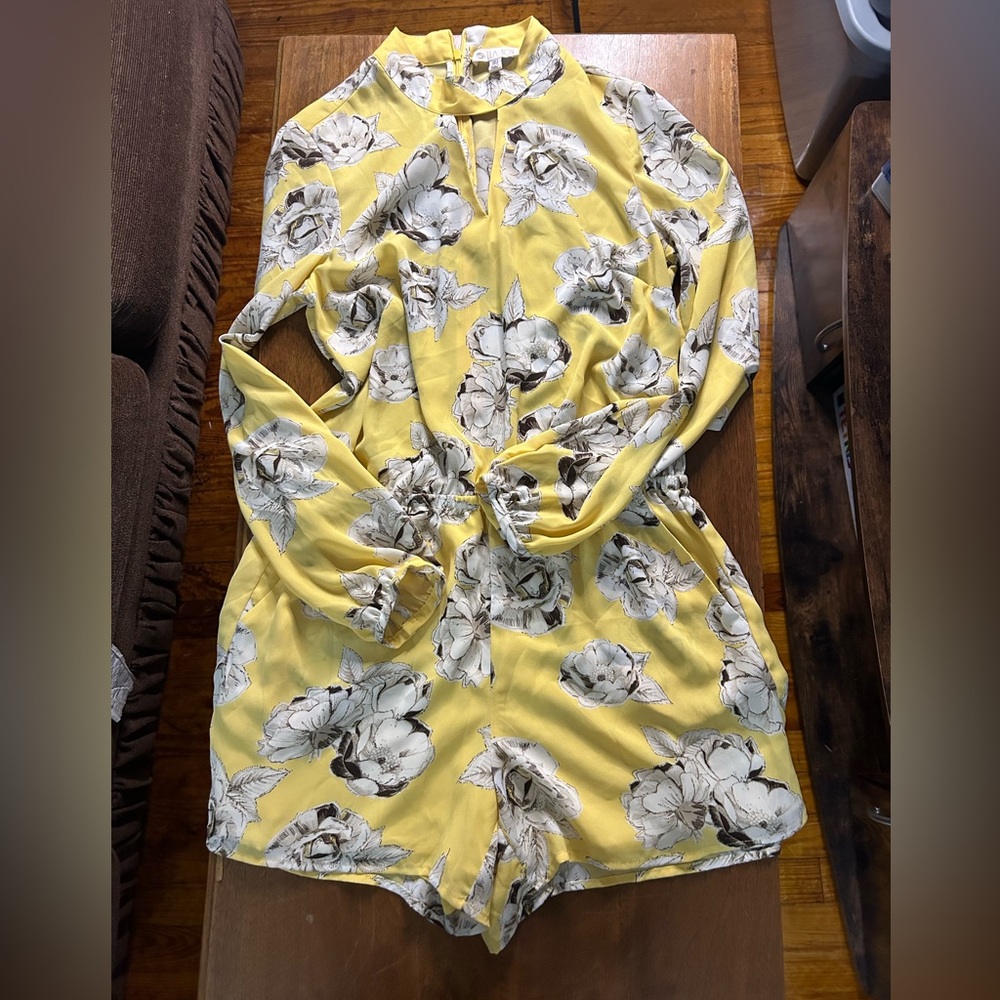 Lila Rose Floral Romper